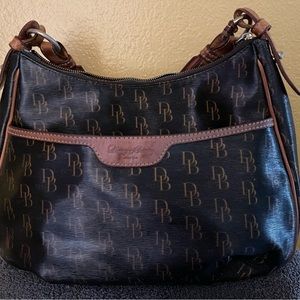 Black and Brown Dooney and Bourke handbag